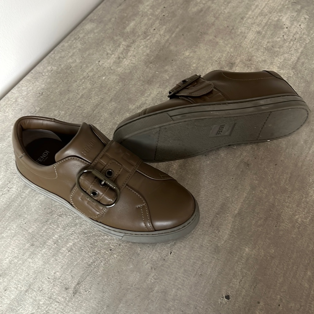 Fendi F Buckle Sneakers